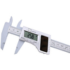 Solar Power Vernier Digital Caliper 150mm 6 Inch Carbon Fiber Composite Digital Caliper Mini Callipers Play Jewelry Measurement miniinthebox