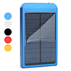 Solar Powered and AC Charger for iPhone,  iPod,  Samsung Blackberry HTC Smartphones (Assorted Colors,  3000mAh)