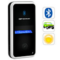 Solar Powered Bluetooth Car Kit (Caller ID)