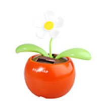 Solar Powered Flip Flap Flower Plant