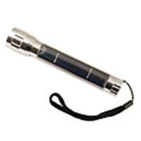 Solar Powered/Charged LED Flashlight (7pcs of LED lights)