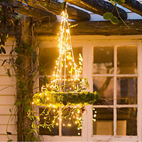Solar String Lights 20m 200 LEDs 1 Set Mounting Bracket Mother