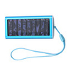 Solar USB AC Power Portable Charger for Cellphone/PDA/MP3/MP4-Blue