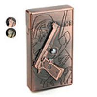 Soldier and Pistol Pattern Gas Lighter (Assorted Colors)