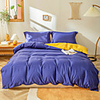 Solid Color 2/3 Pieces Bedding Set Duvet Cover Set Comforter Cover Ultra Soft Hypoallergenic Microfiber Include 1 Duvet Cover and 1 or2 Pillowcases