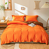Solid Color 2/3 Pieces Bedding Set Duvet Cover Set Comforter Cover Ultra Soft Hypoallergenic Microfiber Include 1 Duvet Cover and 1 or2 Pillowcases