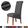 Solid Color Dining Chair Covers,  Stretch Chair Cover,  Spandex High back Chair Protector Covers Seat Slipcover with Elastic Band for Dining Room, Wedding,  Ceremony,  Banquet miniinthebox