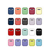 Solid Color Earphone Case For AirPods 1amp;2 Retro Silicone Hang Headphone Case