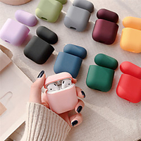 Solid Color Earphone Case For AirPods1 AirPods2 Headphone Case (AirPods Charging Case Not Included) miniinthebox