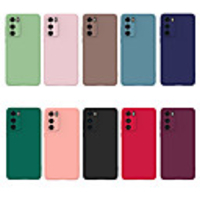 Solid Colored Frosted TPU Phone Case For Huawei P40 / P40 PRO / P30 / P30 PRO / P30 Lite / Mate30 / Mate30 Lite / P Smart Plus 2019 / Mate 20 lite