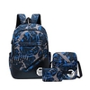Solid School Backpack Bookbag for Student Boys Girls Multi-function Wear-Resistant Breathable Nylon School Bag Satchel 22 inch miniinthebox
