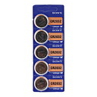 SONY CR2032 3V High Capacity Lithium Button Cell Batteries (5-pack)