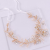 Sophisticated Bridal Alloy Headpiece with Crystals 1 pc Wedding / Party / Evening Headpiece