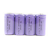 Soshine 3.0V CR123A Batteries with Translucent Protective Case (Purple 2-Pack)