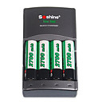 SoShine SC-U1 Ni-Mh Charger with 2500mAh Batteries Kit