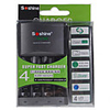 Soshine U1 4-Channel Quick Charger (AA/AAA)