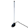 Sound-Activated Blue Plasma Level Indication DJ Lamp