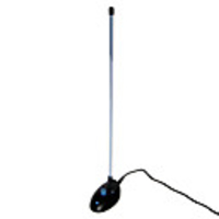 Sound-Activated Blue Plasma Level Indication DJ Lamp