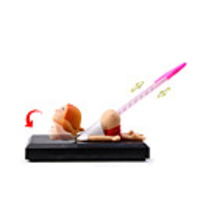 Sound Activated Landlady Funny Pen Holder Animated Penholder Gag Gift