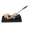 Sound Activated Old Grandpa Funny Pen Holder Animated Penholder Gag Gift