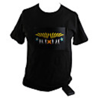 Sound and Music Activated EL Visualizer 5 Dancer T-shirt (4 AAA)