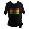Sound and Music Activated EL Visualizer Small Ball Head T-shirt (4 AAA)