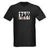 Sound and Music Activated EL Visualizer VU-Spectrum Dancer LED T-shirt (4 AAA)