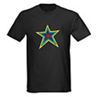 Sound and Music Activated Spectrum VU Meter EL Visualizer LED T-shirt (4 AAA)