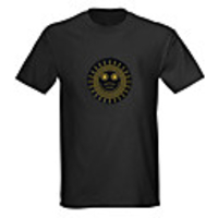 Sound and Music Activated Spectrum VU Meter EL Visualizer LED T-shirt (4 AAA)