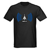 Sound and Music Activated Spectrum VU Meter EL Visualizer LED T-shirt (4 AAA)