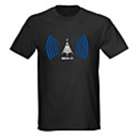 Sound and Music Activated Spectrum VU Meter EL Visualizer LED T-shirt (4 AAA)