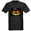 Sound and Music Activated Spectrum VU Meter EL Visualizer LED T-shirt (4 AAA)