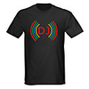 Sound and Music Activated Spectrum VU Meter EL Visualizer LED T-shirt (4 AAA)