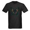 Sound and Music Activated Spectrum VU Meter EL Visualizer LED T-shirt (4 AAA)