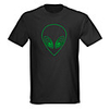 Sound and Music Activated Spectrum VU Meter EL Visualizer LED T-shirt (4 AAA)