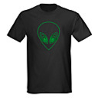 Sound and Music Activated Spectrum VU Meter EL Visualizer LED T-shirt (4 AAA)