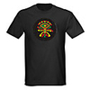 Sound and Music Activated Spectrum VU Meter EL Visualizer LED T-shirt (4 AAA)