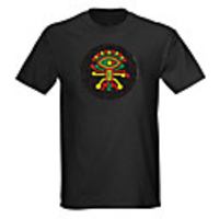 Sound and Music Activated Spectrum VU Meter EL Visualizer LED T-shirt (4 AAA)