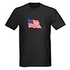 Sound and Music Activated Spectrum VU Meter EL Visualizer LED T-shirt (4 AAA)