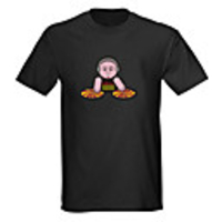 Sound and Music Activated Spectrum VU Meter EL Visualizer LED T-shirt (4 AAA)