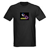 Sound and Music Activated Spectrum VU Meter EL Visualizer LED T-shirt (4 AAA)