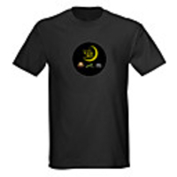 Sound and Music Activated Spectrum VU Meter EL Visualizer LED T-shirt (4 AAA)