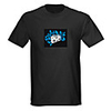 Sound and Music Activated Spectrum VU Meter EL Visualizer LED T-shirt (4 AAA)