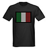 Sound and Music Activated Spectrum VU Meter EL Visualizer LED T-shirt (4 AAA)
