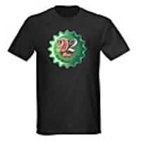 Sound and Music Activated Spectrum VU Meter EL Visualizer LED T-shirt (4 AAA)