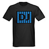 Sound and Music Activated Spectrum VU Meter EL Visualizer LED T-shirt (4 AAA)