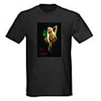 Sound and Music Activated Spectrum VU Meter EL Visualizer LED T-shirt (4 AAA)