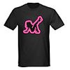 Sound and Music Activated Spectrum VU Meter EL Visualizer LED T-shirt (4 AAA)