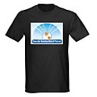 Sound and Music Activated Spectrum VU Meter EL Visualizer LED T-shirt (4 AAA)