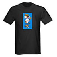 Sound and Music Activated Spectrum VU Meter EL Visualizer LED T-shirt (4 AAA)